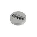 Deckenrosette für 1-Phasen-Adapter, IP20, grau