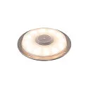 SLV floor recessed luminaire BIG PLOT round, surface-mounted version, without trim IP67, aluminium 