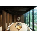 SLV LED Pendelleuchte ONE VERTICAL PD, 40W, 2700/3000K, 2400lm, IP20, dimmbar, weiß