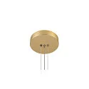SLV LED Pendelleuchte ONE VERTICAL PD, 40W, 2700/3000K, 2400lm, IP20, dimmbar, messing