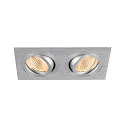 SLV Premium LED Modul NEW TRIA® 155 DOUBLE PHASE, 2er-Set, rund, IP20, 350mA, 2x 6W 3000K 640lm 38°, dimmbar, schwarz