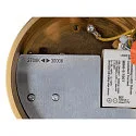 SLV LED Pendelleuchte QUIMERA PHASE, 8.2W 2700/3000K (CCT Switch) 310lm, CRi >90, dimmbar, gebürstet messing
