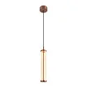 LED Pendelleuchte QUIMERA PHASE, 8.2W 2700/3000K (CCT Switch) 310lm, CRi >90, dimmbar, dunkel kupfer