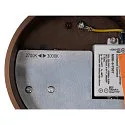 SLV LED Pendelleuchte QUIMERA PHASE, 8.2W 2700/3000K (CCT Switch) 310lm, CRi >90, dimmbar, dunkel kupfer