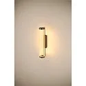 SLV LED Wandleuchte QUIMERA PHASE, 2700/3000K (CCT Switch), CRi >90, dimmbar, dunkel bronze