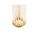 SLV LED Wandleuchte QUIMERA PHASE, 2700/3000K (CCT Switch), CRi >90, dimmbar, gebürstet messing