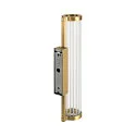 SLV LED Wandleuchte QUIMERA PHASE, 2700/3000K (CCT Switch), CRi >90, dimmbar, gebürstet messing