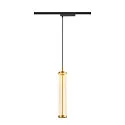 LED 1-Phasen-Pendelleuchte QUIMERA PHASE, 8W 2700K 320lm, CRi >90, dimmbar, gebürstet messing
