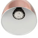 SLV 1-Phasen Strahler PARA CONE 14, GU10, IP20, dreh-/schwenkbar, kupfer/weiß