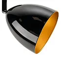 3-phase spot PARA CONE 14 swivelling, rotatable GU10 IP20, black, lacquered dimmable