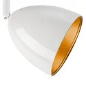SLV 3-phase spot PARA CONE 14 swivelling, rotatable GU10 IP20, white, lacquered dimmable