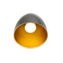SLV 1-phase pendant luminaire PARA CONE 14 GU10 IP20, black dimmable