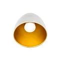SLV 1-Phasen Pendelleuchte PARA CONE 14, IP20, GU10, weiß / gold