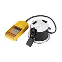SLV 12er Set LED Einbaustrahler UNIVERSAL DOWNLIGHT PHASE, IP20, 5/7W (multi) 2700-6500K (CCT-DIP) 38°, ohne Abdeckung, schwenkbar