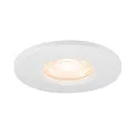 SLV Abdeckung für LED Einbauleuchte UNIVERSAL DOWNLIGHT PHASE, IP65 (Outdoor + Indoor), rund, starr, weiß
