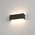 SLV LED Wandaufbauleuchte CHROMBO PHASE, quadratisch, 8W 3000K 120°, CRi >90, dimmbar, schwarz