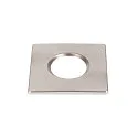 Abdeckung für LED Einbauleuchte UNIVERSAL DOWNLIGHT PHASE, IP65 (Outdoor + Indoor), quadratisch, starr, aluminium