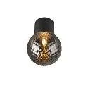 SLV ceiling luminaire VARYT without shade E14 IP44, black dimmable