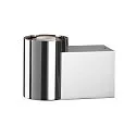 SLV Wandleuchte VARYT, IP44, rund, E14 max. 6W, ohne Schirm / Abdeckung, chrom