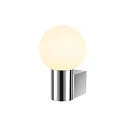 SLV Wandleuchte VARYT, IP44, rund, E14 max. 6W, ohne Schirm / Abdeckung, chrom