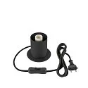 SLV Tischleuchte VARYT, rund, E14 max. 6W, schwarz