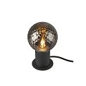 SLV Tischleuchte VARYT, rund, E14 max. 6W, schwarz