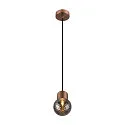 SLV Pendelleuchte VARYT, E14, 1x max. 6W, kupfer
