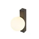 SLV Wandleuchte SUN PHASE, G9 max. 40W (LED), schwarz, eckig