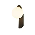 SLV Wandleuchte SUN PHASE, G9 max. 40W (LED), schwarz, rund