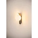 SLV Wandleuchte SUN PHASE, G9 max. 40W (LED), schwarz, rund