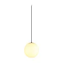 Pendelleuchte SUN 30, E27, offenes Kabelende, 1x max. 40W, matt schwarz