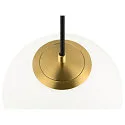 SLV Pendelleuchte SUN 20, E27, offenes Kabelende, 1x max. 40W, matt gold