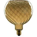 Segula filament lamp globe FLOATIG GLOBE 150 TWISTED - SMOKEY GREY - PHASE G150 opal E27 6W 230lm 1900K 330° dimmable