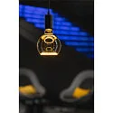 Segula filament lamp FLOATING GLOBE 125 - SMOKEY BLACK- PHASE G125 matt E27 6W 220lm 1900K 330° dimmable
