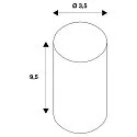 Segula Spezial-LED Leuchtmittel CANDLE PHASE, G9, 3W 2200K