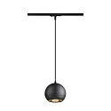 1-Phasen Pendelleuchte LIGHT EYE® 150, GU10 max. 13W, matt schwarz