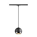 SLV 1-Phasen Pendelleuchte LIGHT EYE® 150, GU10 max. 13W, matt schwarz
