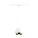 SLV 1-Phasen Pendelleuchte LIGHT EYE® 150, GU10 max. 13W, matt weiß