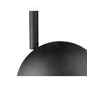 3-phase spot LIGHT EYE® 150 swivelling, rotatable, ball shaped GU10 IP20, black matt dimmable