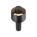 SLV Outdoor Sockelleuchte PHOTONI CYL POLE 45, IP65 IK08, 45cm, zylindrisch, E27, Aluminium, seeluft-beständig, schwarz matt