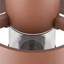 SLV Outdoor Sockelleuchte PHOTONI CYL POLE 45, IP65 IK08, 45cm, zylindrisch, E27, Aluminium, seeluft-beständig, rost matt