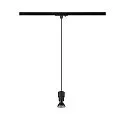 SLV 1-Phasen Pendelleuchte PURI 2.0 Basic, GU10 max. 6W, schwarz