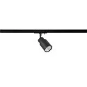 SLV 1-Phasen-Strahler PURI 2.0 TUBE, GU10 max. 6W, drehbar und schwenkbar, schwarz