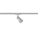 SLV 1-phase spot PURI 2.0 - DOME half round, adjustable GU10 IP20, grey dimmable