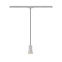 1-Phasen Pendelleuchte PURI 2.0 CONE, GU10 max. 6W, grau