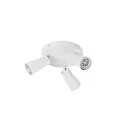 SLV Wand- und Deckenleuchte PURI 2.0 DOME, rund, 3x GU10 max. 6W, weiß