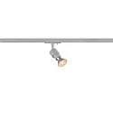 1-Phasen-Strahler PURI 2.0 BASIC, GU10 max. 6W, drehbar und schwenkbar, grau
