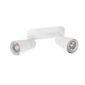 SLV Wand- und Deckenleuchte PURI 2.0 DOME, Long, 2x GU10 max. 6W, weiß