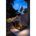 SLV Outdoor LED-Stehleuchte RASTERLYS POLE 70, IP65 IK06, mit Diffusor, gewölbt, 27W 2700/3000K 750lm 2x70°, dimmbar, anthrazit
