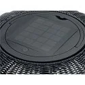 SLV LED Outdoor Solar Stehleuchte ADEGAN FLAT, 4,35W, 2200K, 75lm, IP65, dimmbar, schwarz